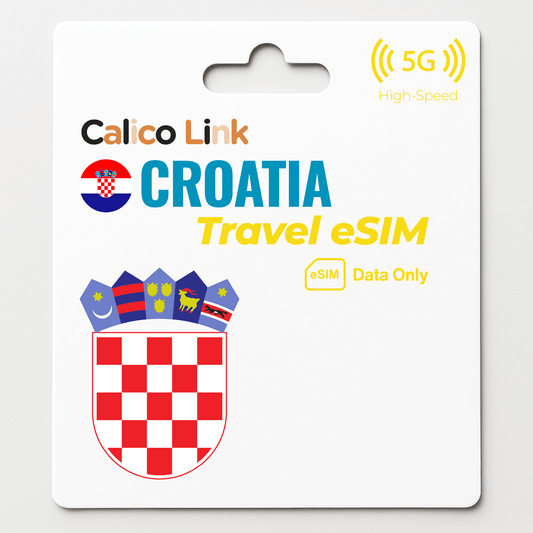 Croatia Travel eSIM | 5G Data
