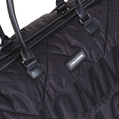 Sac à langer matelassé Cloud Comfort - Noir