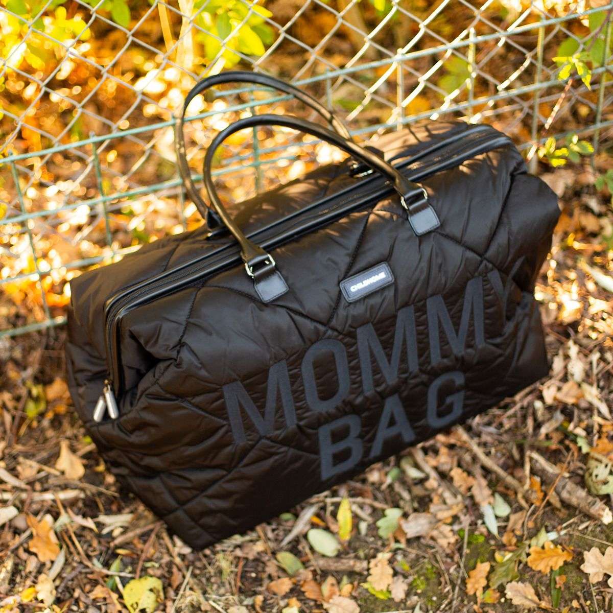 Sac à langer matelassé Cloud Comfort - Noir