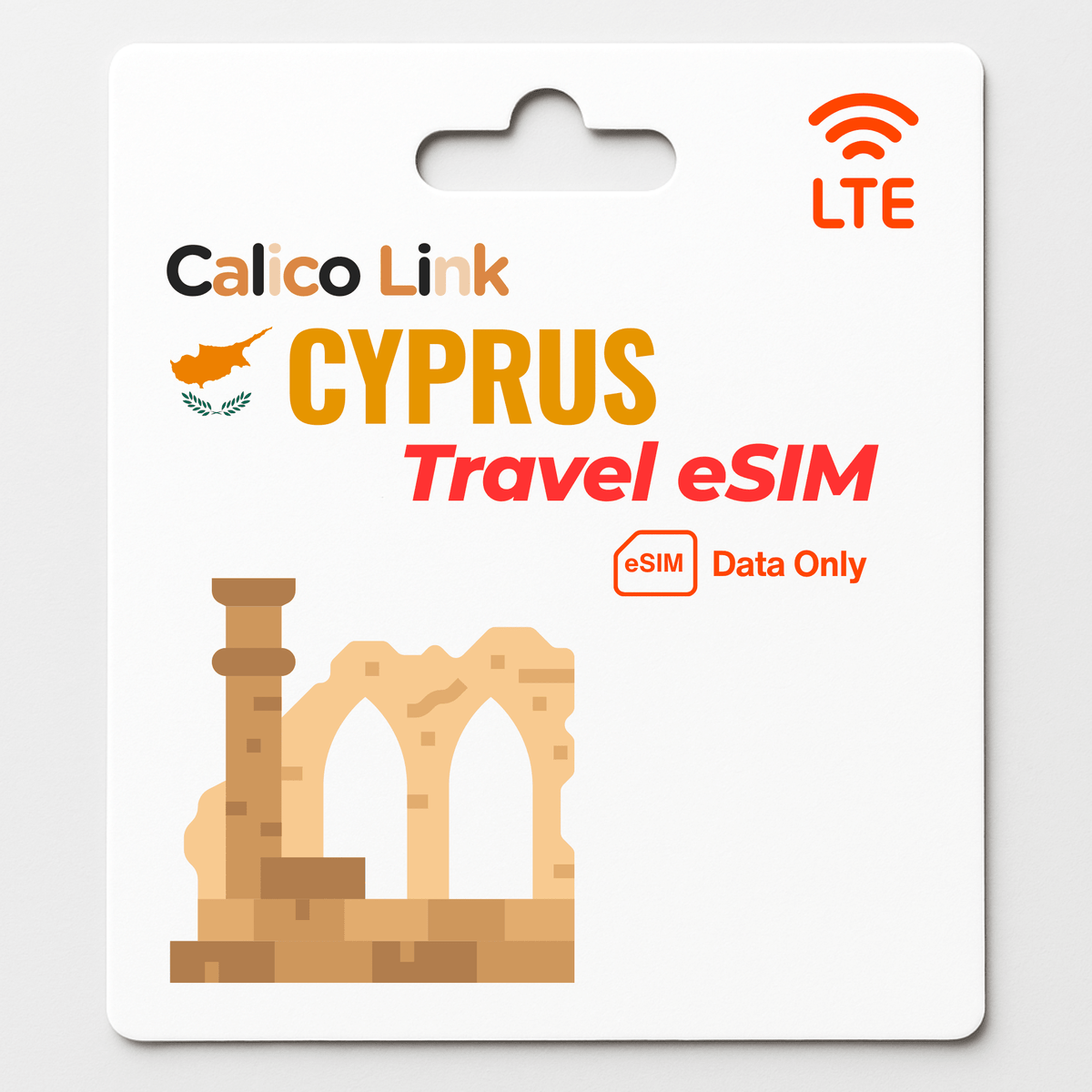 eSIM voyage Chypre Données LTE