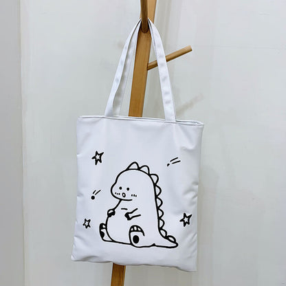 Student Commuter Shoulder Casual Tote Bag For Class