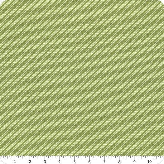 Dwell by Camille Roskelley - Green Grass Ticking Stripe - 55274-17