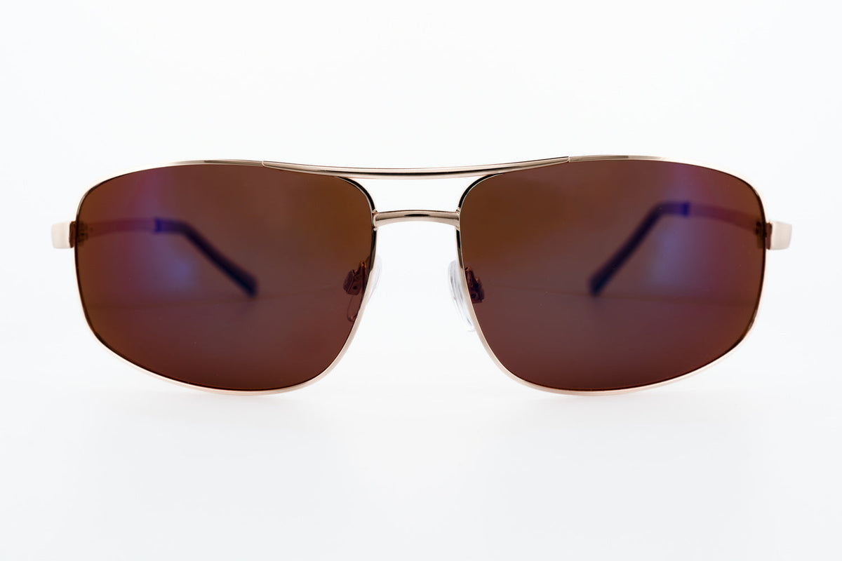Boléro Alestro — Metal Browline Polarized Sunglasses