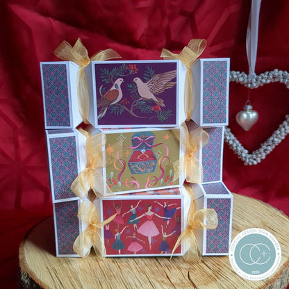 Craft Consortium 12 Days Of Christmas - Bloc de papier 30x30cm