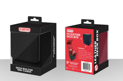 EVORETRO Magnetic Deck Box for 100 double-sleeved cards or 120 single-sleeved