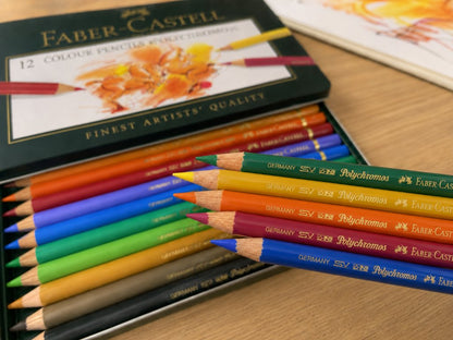 Faber-Castell - Polychromos Coloured Pencil - Tin Sets