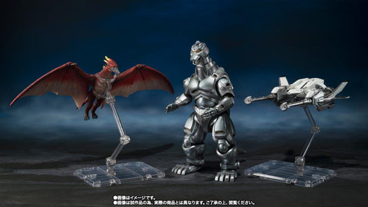 S.H.MonsterArts Mechagodzilla, Garuda & Fire Rodan - Set Bataille Décisive de Makuhari