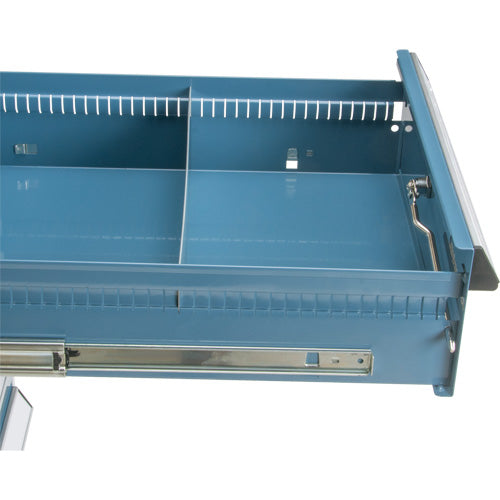 Three-Drawer Pedestal Workbench, 18" W x 21" D x 28" H