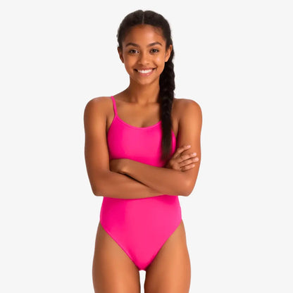 Maillot de bain d'entraînement une pièce Flamingo Tie-Back par Norca