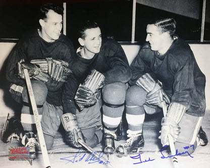 Sid Abel & Ted Lindsay Signed 8x10 Photo