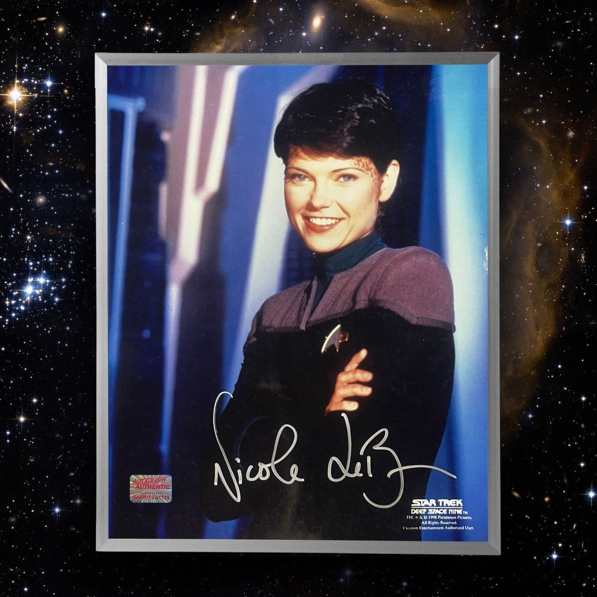 Nicole De Boer Autographed Deep Space Nine Photo (8x10)