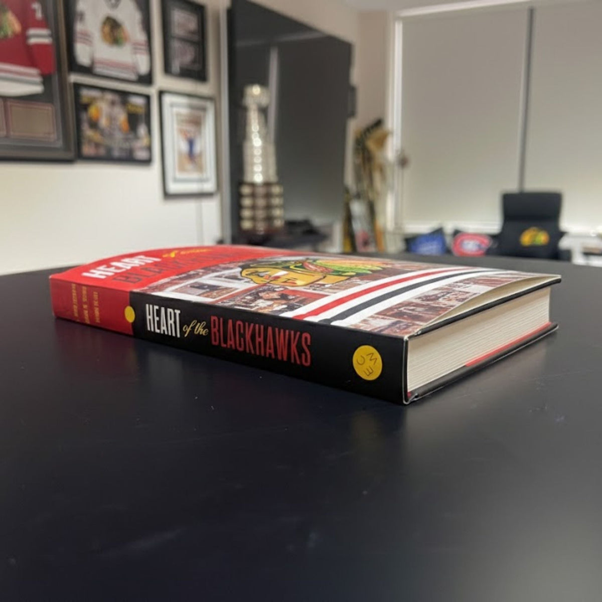 Heart of the Blackhawks Softcover Book Signed by Pierre