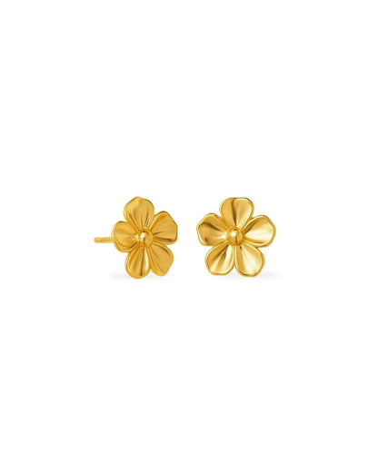 Puces d'oreilles fille fleur