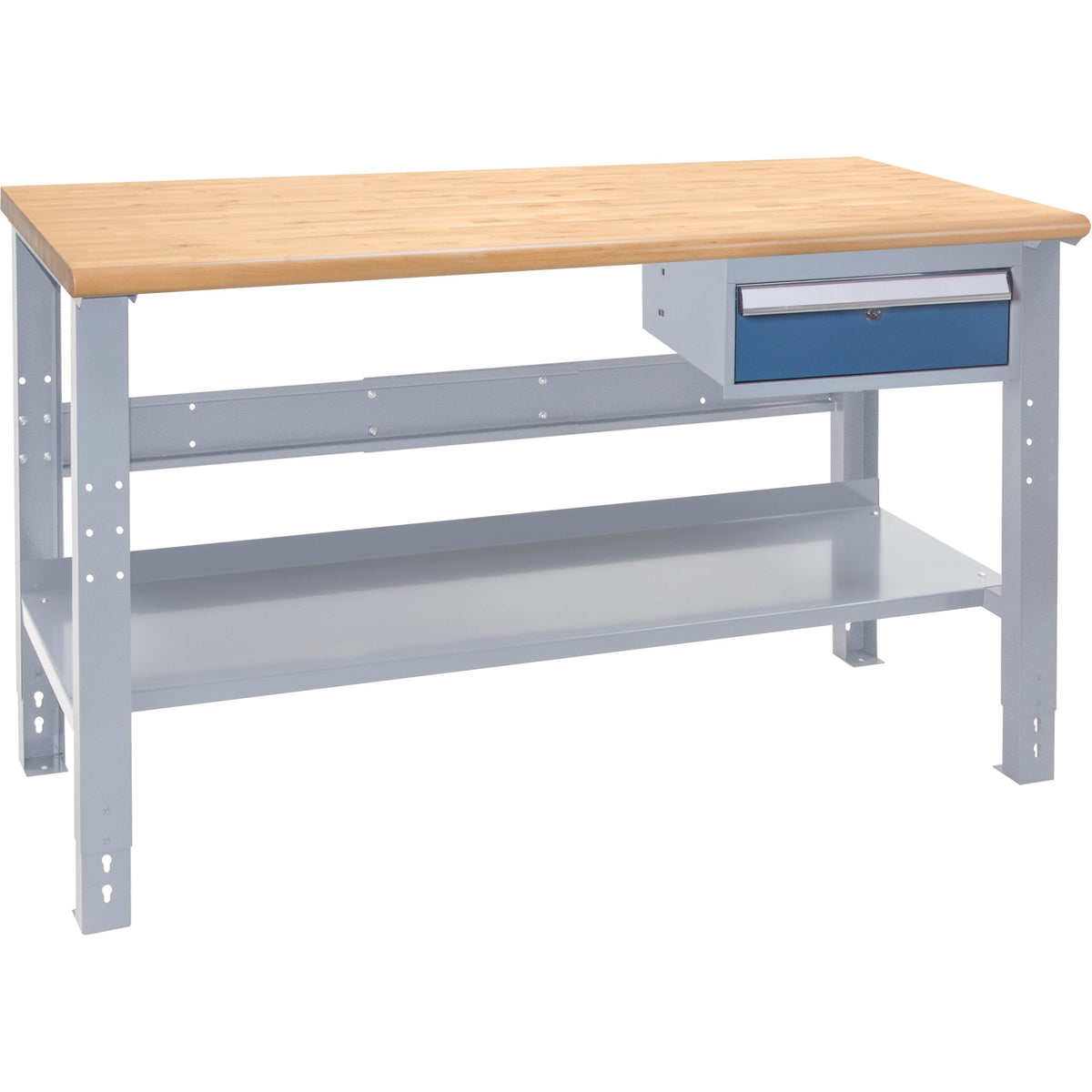 Industrial-Duty Workbench, 1000 lbs Cap., 60" W x 30" D, 34" H