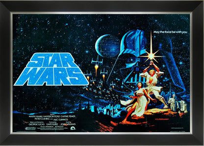 Star Wars Episode IV a New Hope Framed Poster Print Wall Art