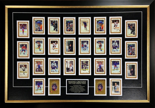 Wayne Gretzky the Great One Card Deck Display (31x25)