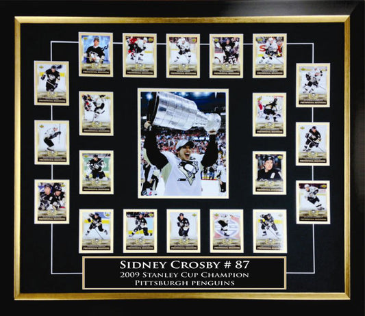 Sidney Crosby Rookie Card Collector's Set (39x29)