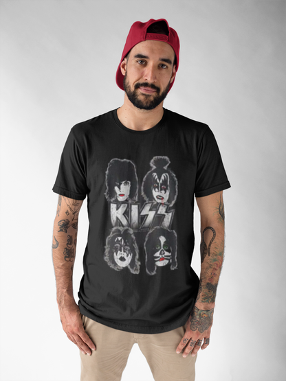 KISS Dynasty Cover Black T-Shirt