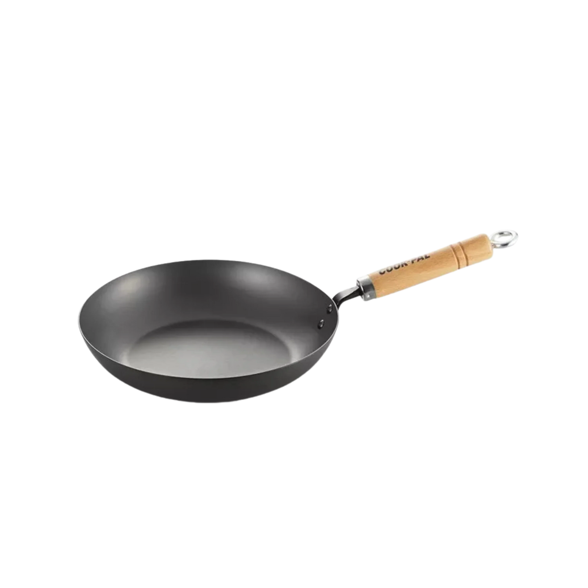 Poêle à frire Yoshikawa Cook-Pal Ren en acier au carbone nitruré 20 cm – Fabriquée au Japon