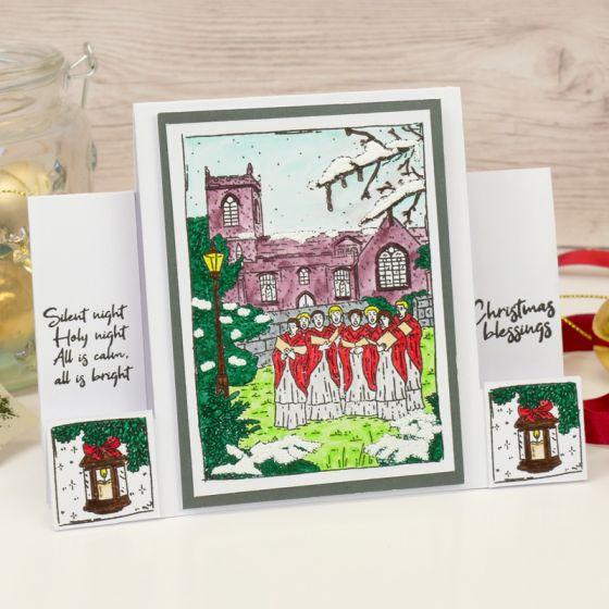 For The Love Of Stamps - Set de Tampons A6 Chorale d'Église