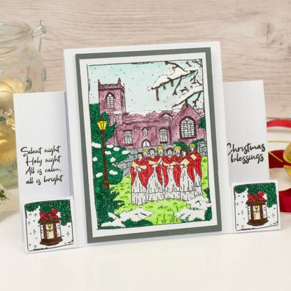 For The Love Of Stamps - Set de Tampons A6 Chorale d'Église