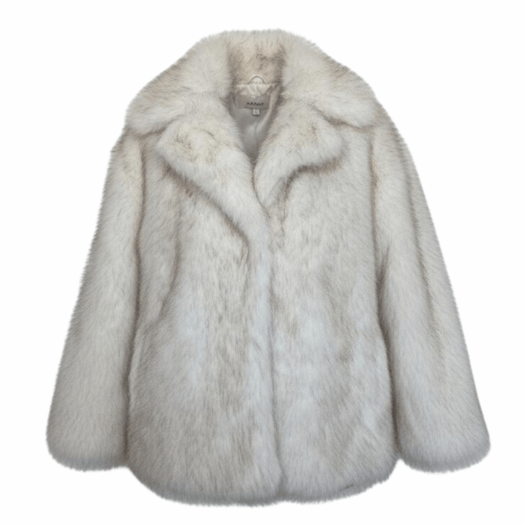La veste Cloud Dancer en fausse fourrure