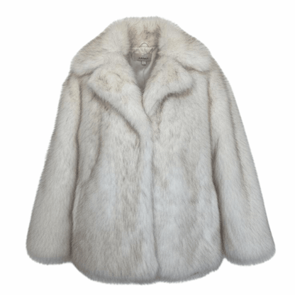 La veste Cloud Dancer en fausse fourrure