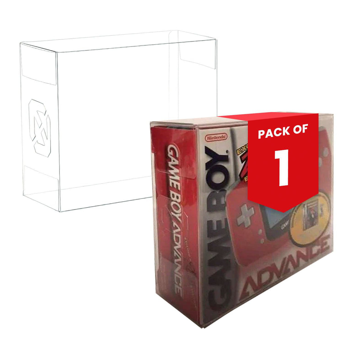 Game Boy Advance GameBoy Advance Console  SP Console Box EVORETRO Protector 0.40MM Pack of 1