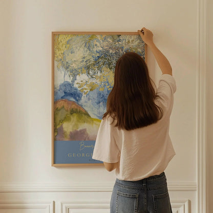 Georges de Feure - Boomrijk Landschap (Treerich Landscape) | Classic Impressionist Painting (available handframed or unframed)