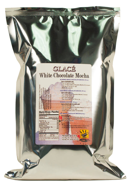 Mélange pour thé aux perles / Latté et Frappé Mokaccino Blanc 4-en-1 - Livraison gratuite partout au Canada pour les commandes de 199 $ CA et plus