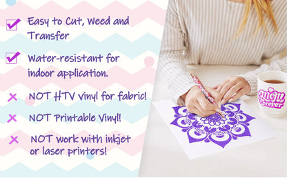 Vinyle adhésif à paillettes TeckWrap – Rose Champagne | Durable et facile à découper | Parfait pour les projets créatifs !