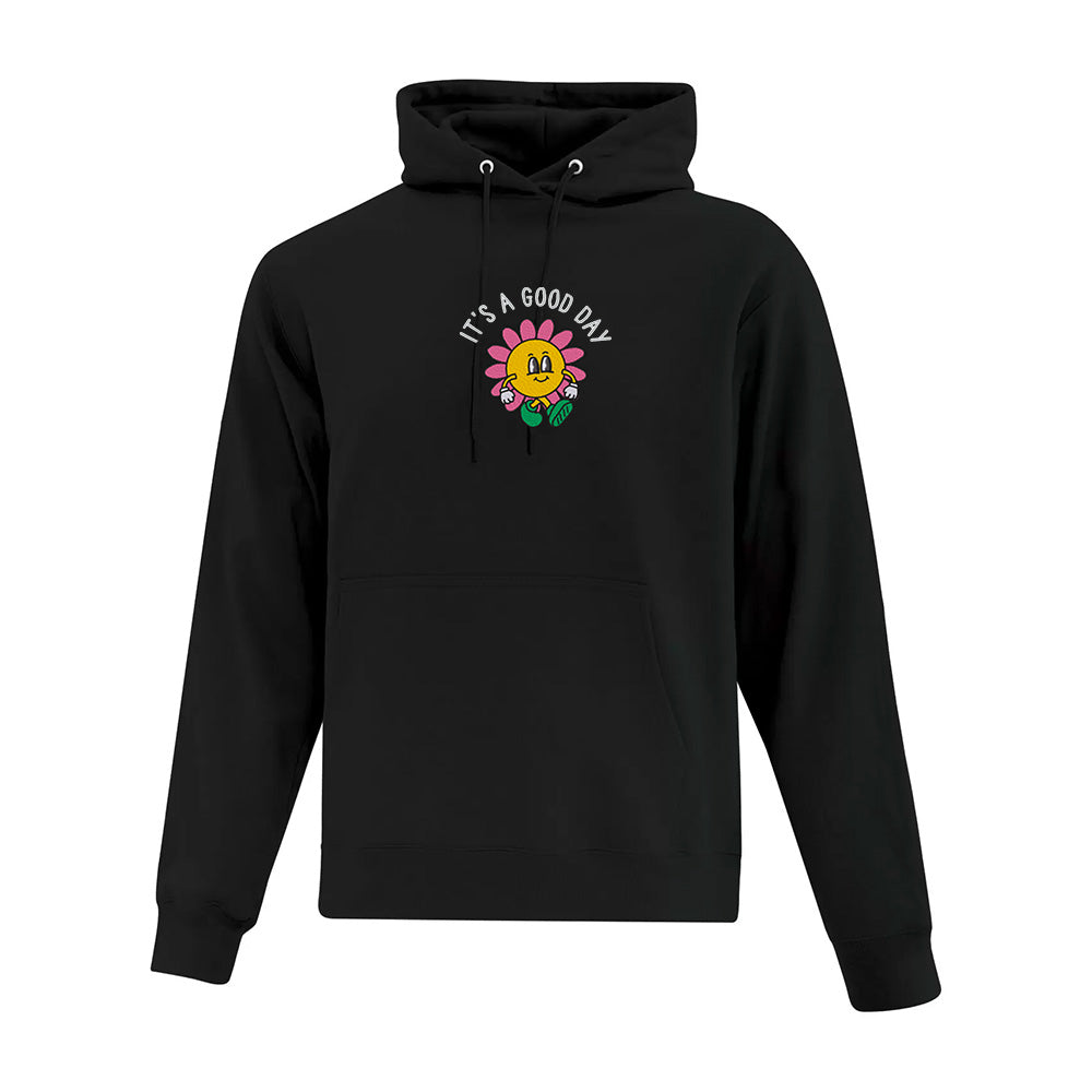 Hoodie "It's a Good Day" brodé