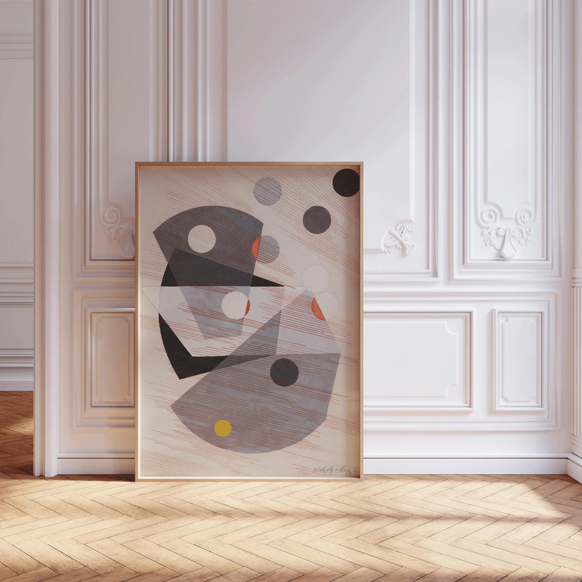 L√°szl√≥ Moholy-Nagy Bauhaus Art Print: Mid-Century Modern Giclee
