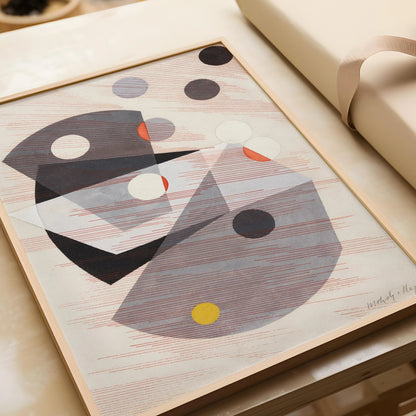 L√°szl√≥ Moholy-Nagy Bauhaus Art Print: Mid-Century Modern Giclee