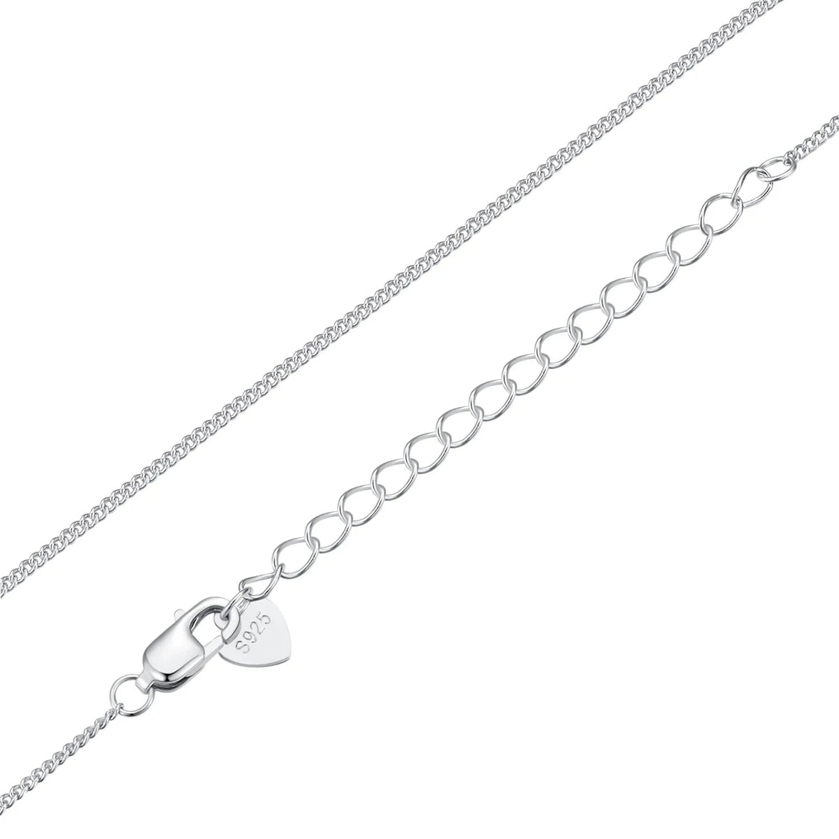 Timeless Elegance: 925 Sterling Silver Adjustable Necklace Chain For Women