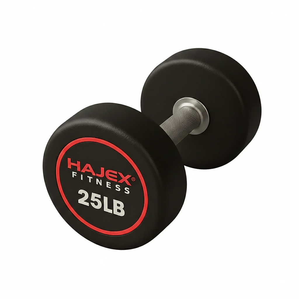 Haltères ronds HAJEX 5 à 150 LB (série Élite)