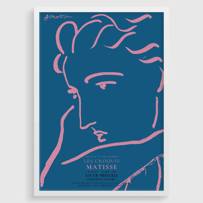 Henri Matisse Woman Profile Art Print: Giclee Fine Art