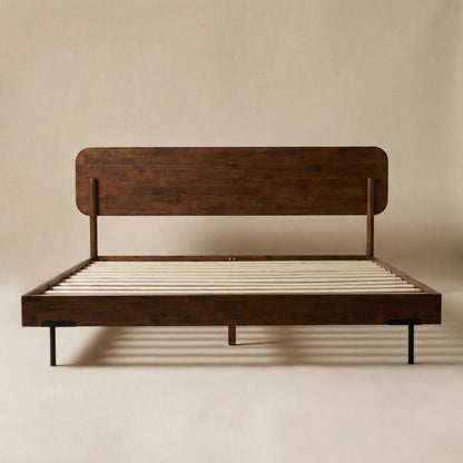Frida Solid Wood Bed Frame