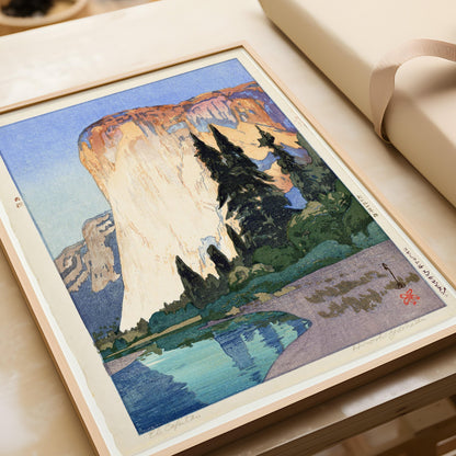 Hiroshi Yoshida - Estampe Giclée El Capitan : Art d'estampe japonaise vintage