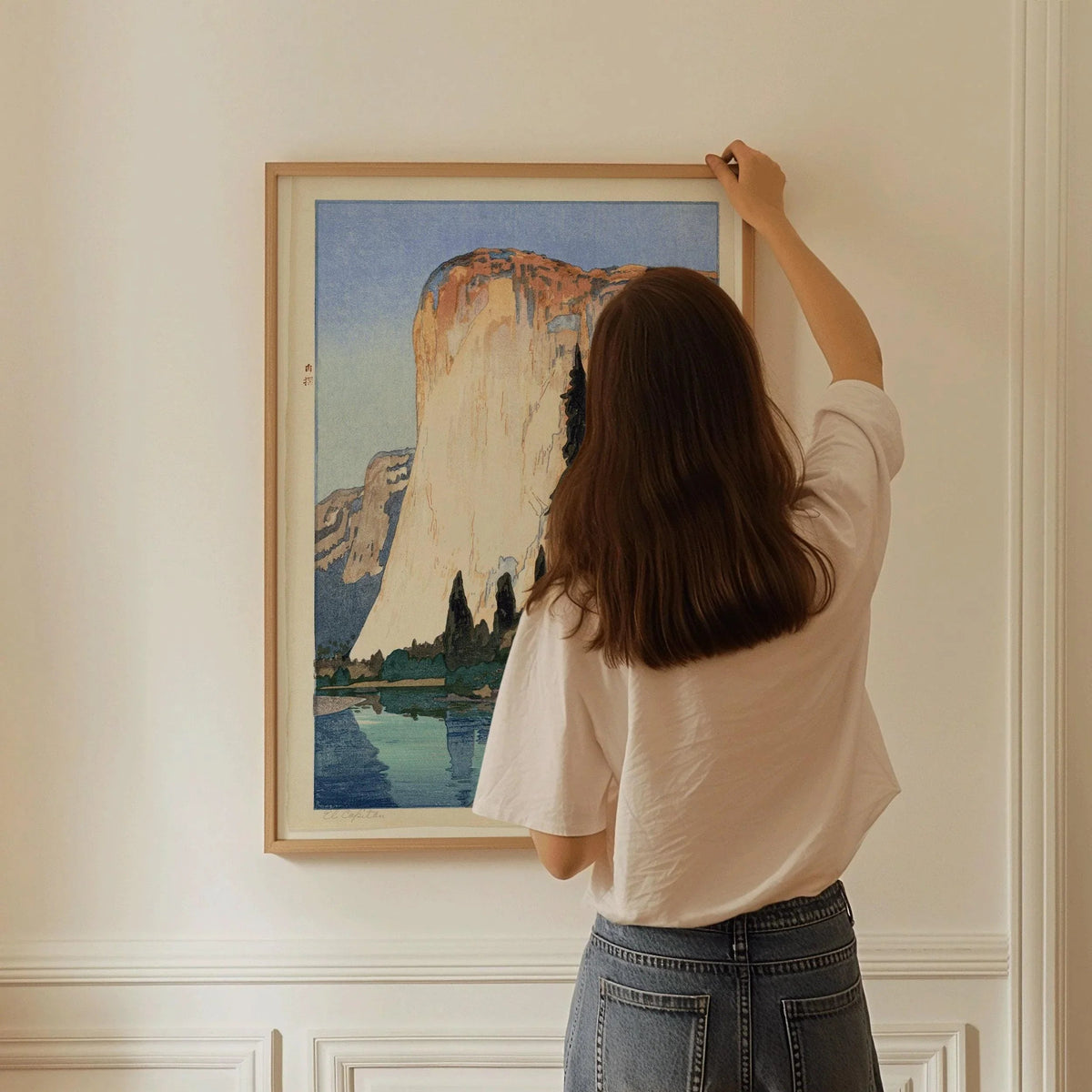 Hiroshi Yoshida - Estampe Giclée El Capitan : Art d'estampe japonaise vintage