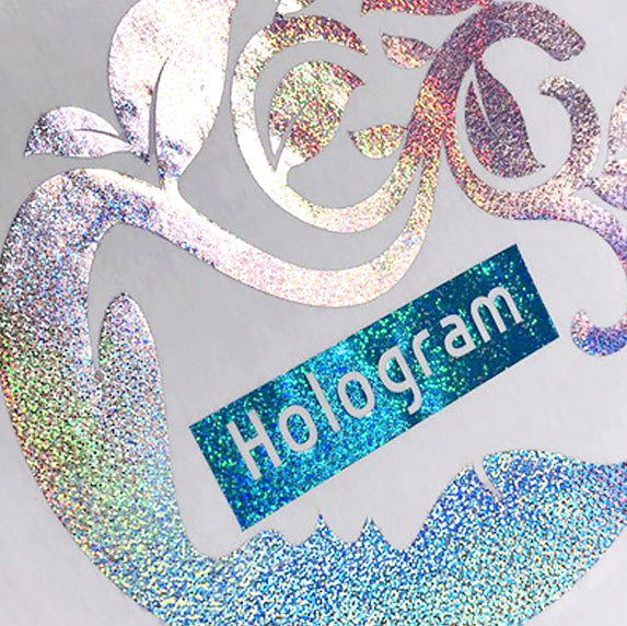 XVINYL Holographic Sparkle HTV - Heat Transfer Vinyl (Navy Blue), 12x10", 5 Sheets
