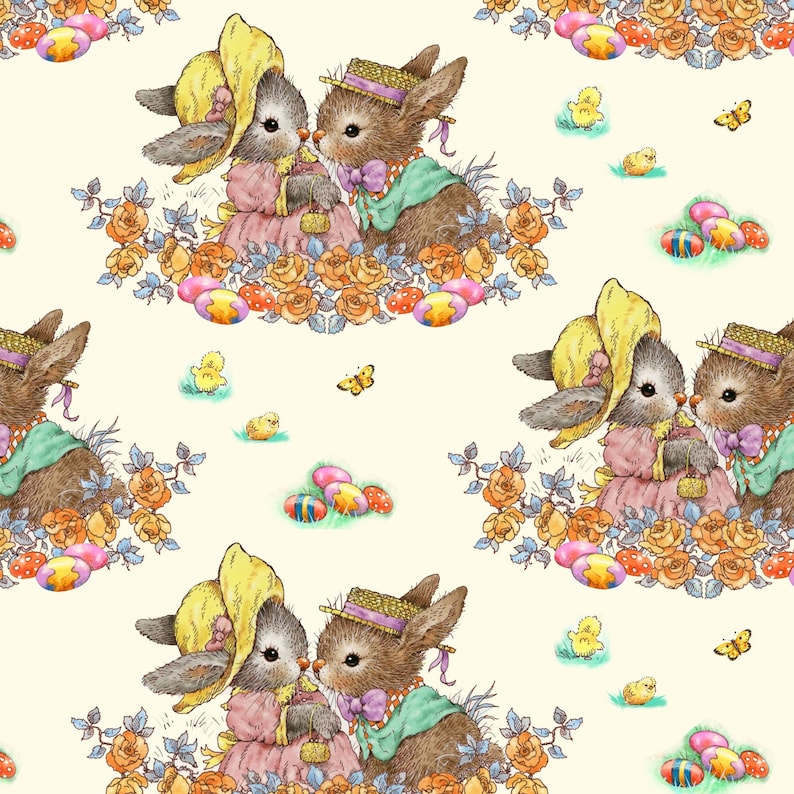 Bunny Tails par Robert Giordano - Lapins à la Crème