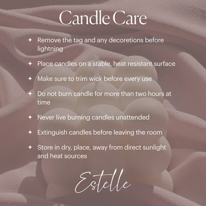 Handmade Bubble Soy Candle | Home Decor