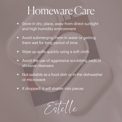 Shaped Jesmonite Trinket Tray: Scandi Home Decor