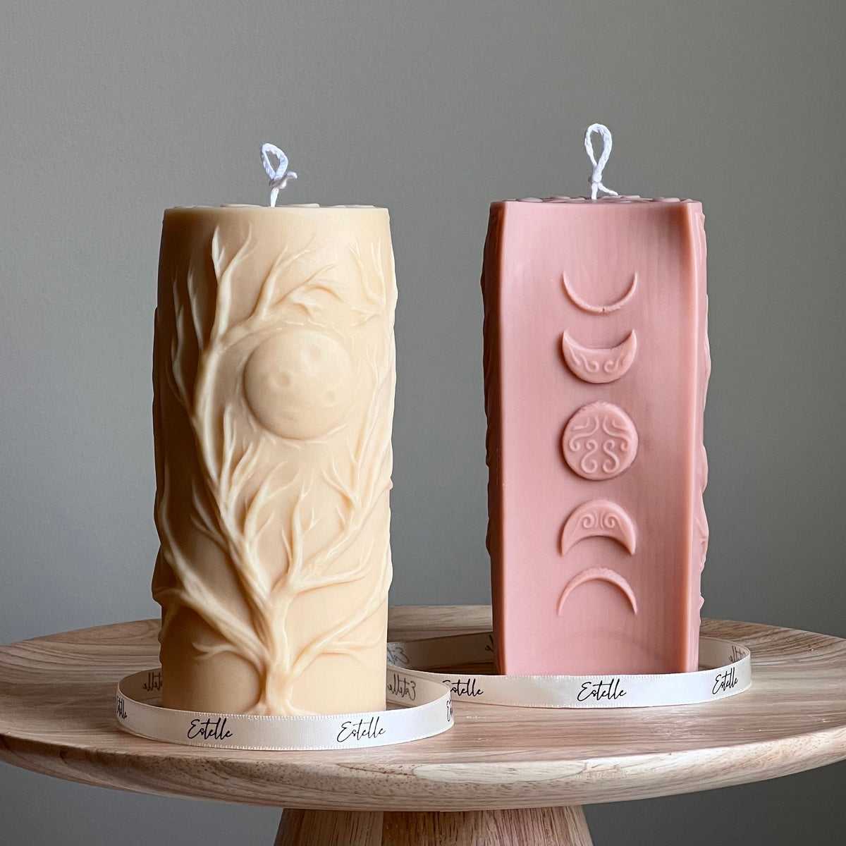 Sculptural Tree Candle | Soy Wax Pillar