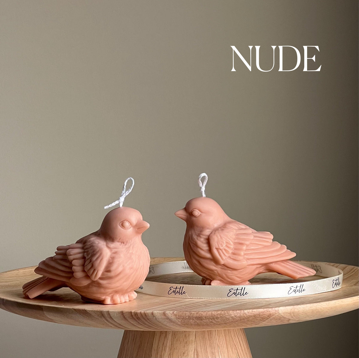 Handmade Bird Soy Candle | Home Decor