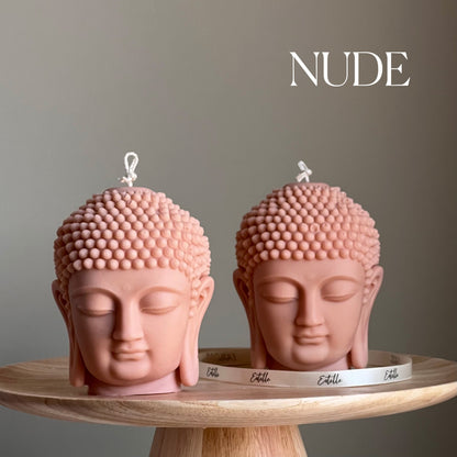 Buddha Bust Candle | Sculptural Soy Wax Statue