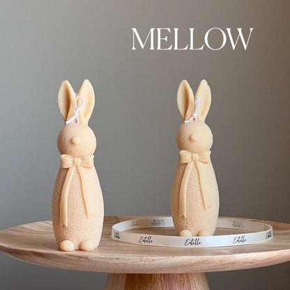 Handmade Easter Bunny Soy Candle: Spring Home Decor