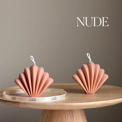 Soy Scallop Shell Candle | Summer Home Decor, Vegan Candle