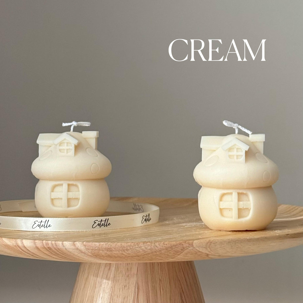 Tiny House Soy Candle: Hand-Poured Sculptural Art Gift